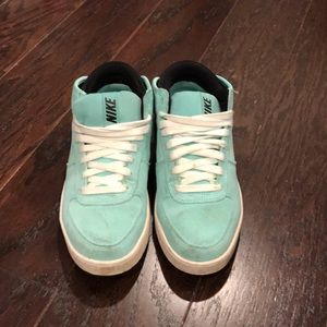 Nike suede shoes